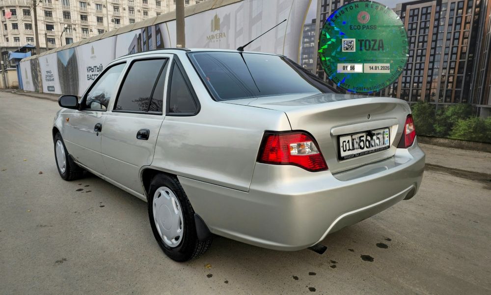 Зеленый ЭКОстикер Nexia 2 DOHC (109 л.с.) - 2009