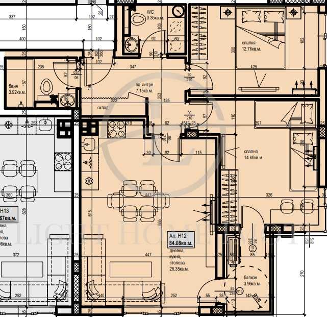 Реф. 2975 Тристаен Апартамент / Остромила