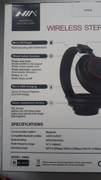 NIA-S3000 yuqori sifat