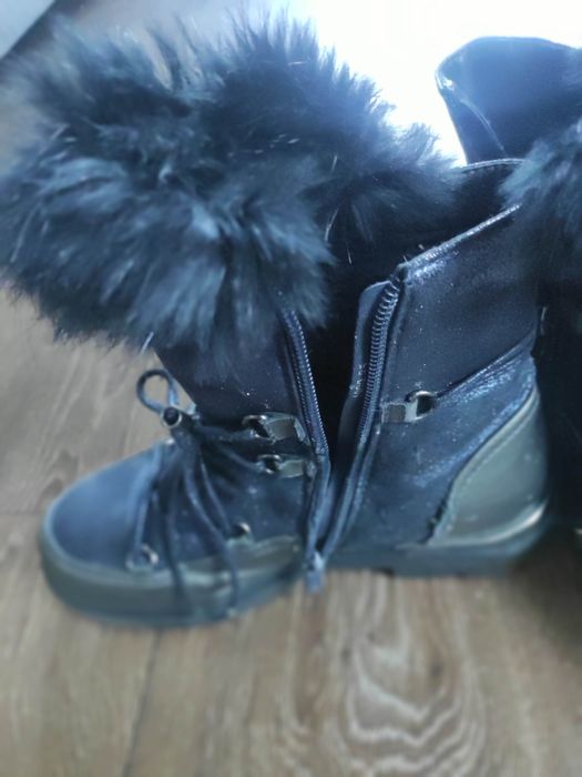 Сапожки зимние на девочку