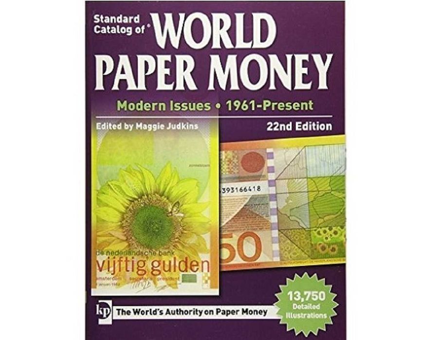 Super carte catalog de bancnote contemporane numismatica