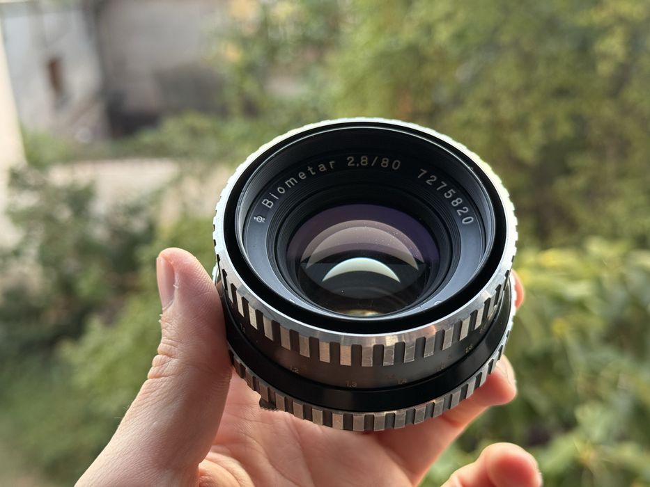 Carl Zeiss Jena Biometar 80mm f2.8 Zebra Pentacon Six Medium Format
