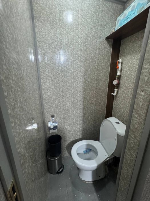 В деревянном доме. Спутнике 9 . ремонт санузел раздельный. Выход в гор