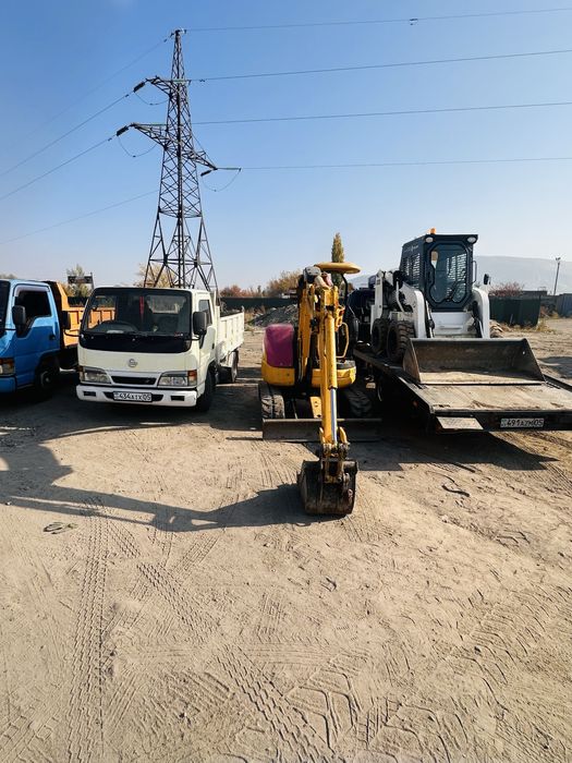 Услуги мини погрузчика, бобкат