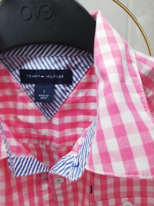 Rochie gen cămașă Tommy Hilfiger pt 7 ani