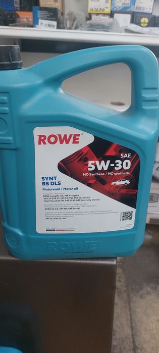Масло 5w30 Rowe .