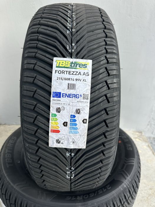 Нови всесезонни гуми TBB TIRES FORTEZZA AS 215/60R16 99V XL 2156016
