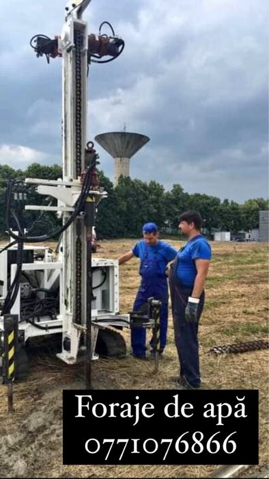 Foraje puturi de apa mica si mare adancime