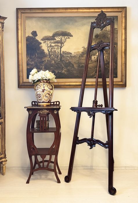 Masuta lemn , masa , sevalet ,antic vintage lemn