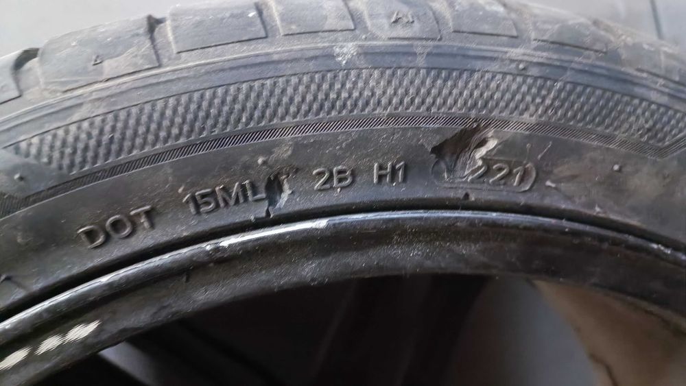 Оригинална джанта 19" MAM RS2 5x112 с гума Hankook 245/40/19 за Audi / VW / Mercedes