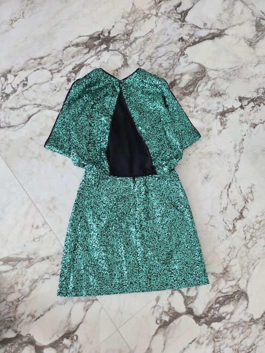 Рокля с пайети H&M, мини рокля