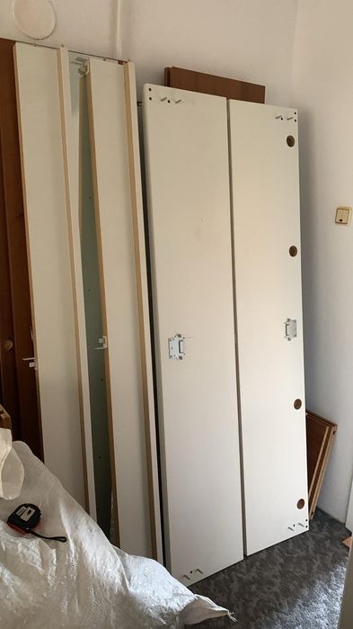 Pat lemn masiv 2 persoane Ikea