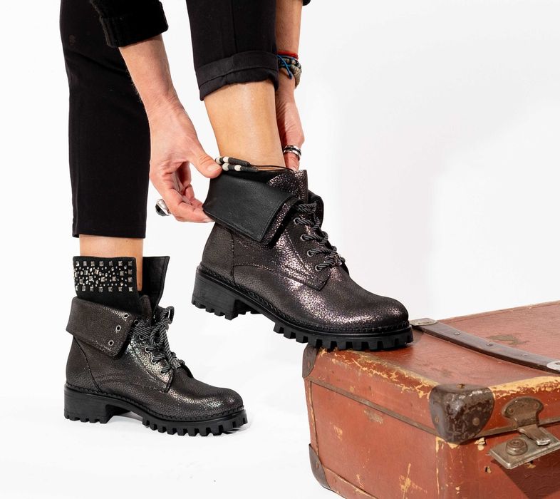 Ликвидация! Боти, естествена високо качество кожа, удобни и комфортни!