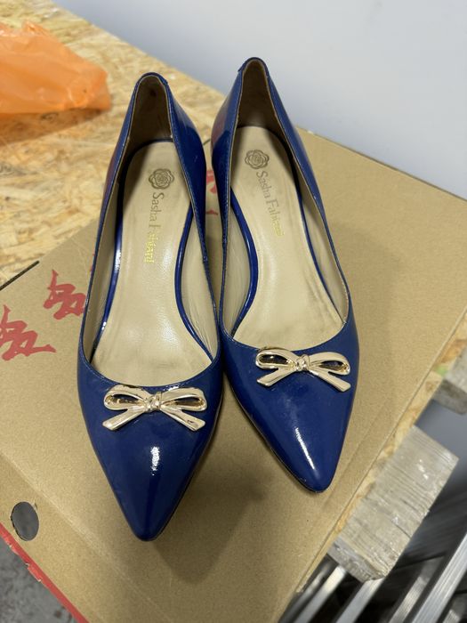 Туфли синие