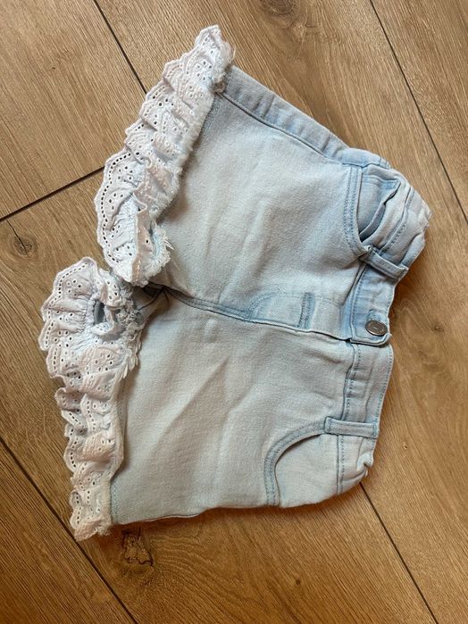 Комплект дънково яке, къси панталони ZARA, размер 104 + ПОДАРЪК