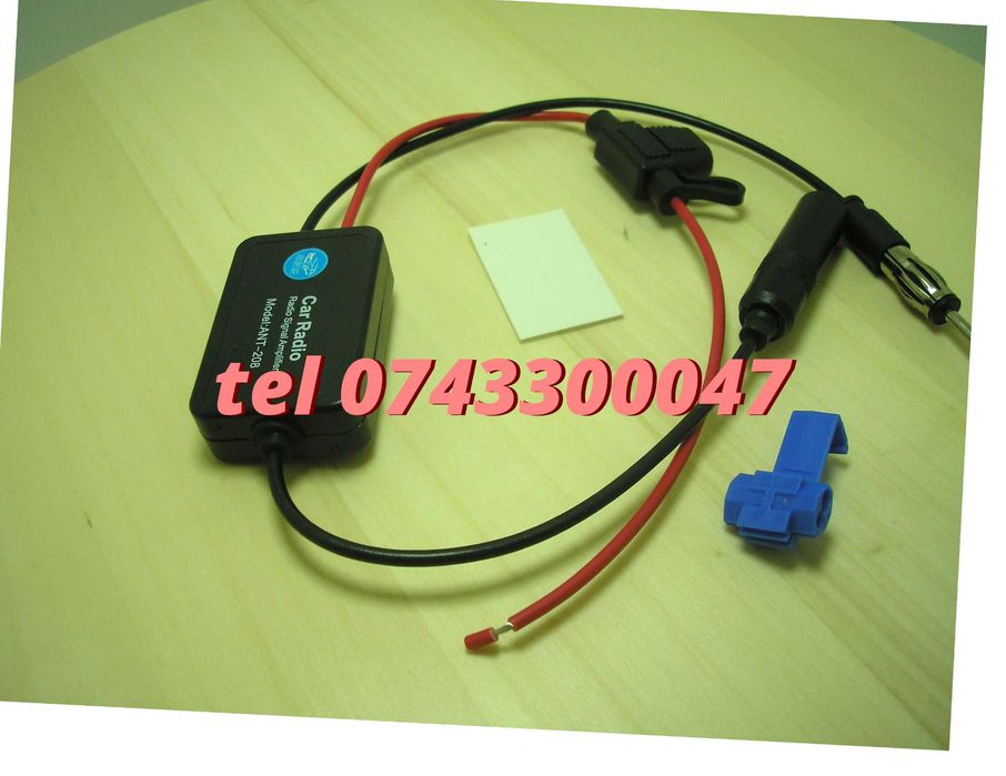 Amplificator Semnal Antena Radio Radio Autoturism Vehicule Mari Etc F