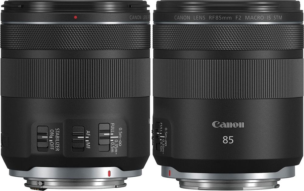 Объектив Canon RF 85mm f/2 Macro IS STM