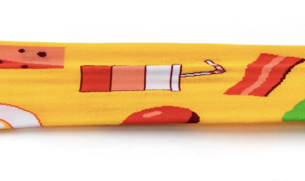 Набор носков в виде пиццы