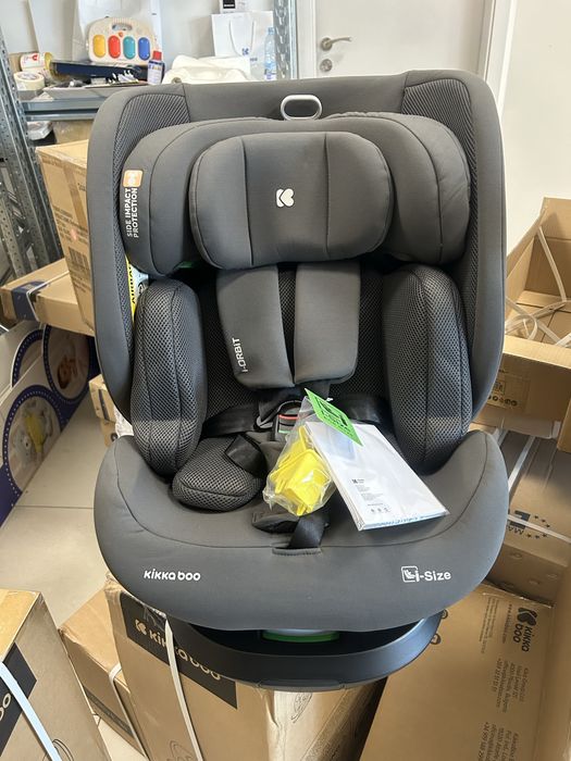СУПЕР ОФЕРТА!!!  Столчета за кола i-Orbit 2026 i-size 40-150см(0-36кг)   ISOFIX 360” въртене, ОПЦИЯ СЪН