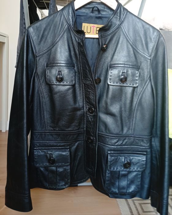 Дамско  яке  от телешка кожа