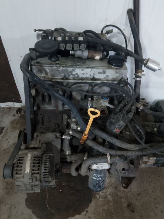 Пассат б4  Двигатель 2е Подрамник коса мозги