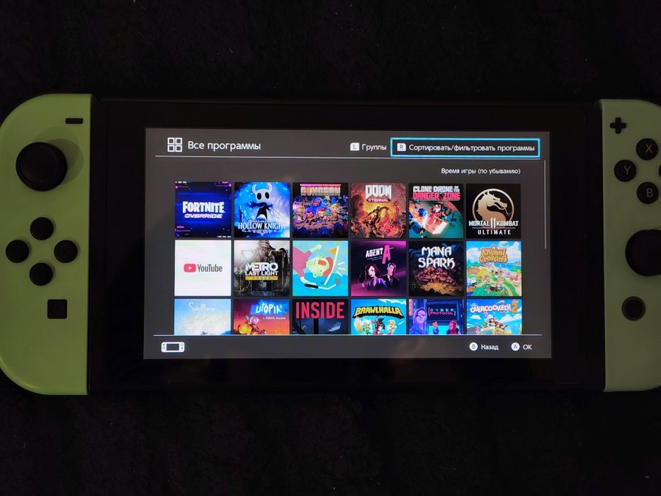 Nintendo switch v2 с аккаунтом
