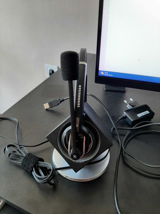 Комплект професионални DECT слушалки Sennheiser / EPOS – SDW + DW (моно + стерео)