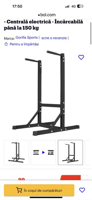 Aparat pt. Flotari la Paralele nou Germany 150 kg pret 300 ron