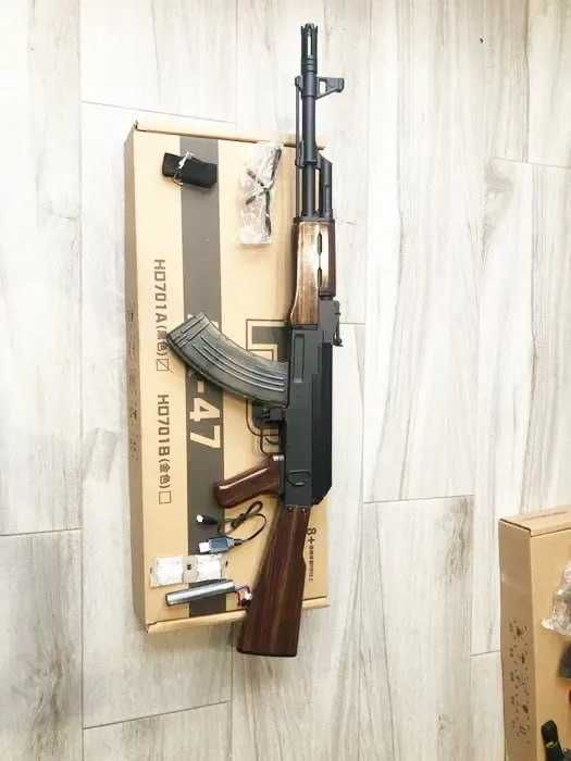 Автомат AK47 орбизовый для игры орбибол