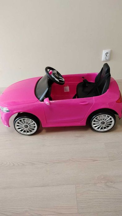 Акумулаторна Розова Кола Мерцедес + Батерия и Дистанционно управление