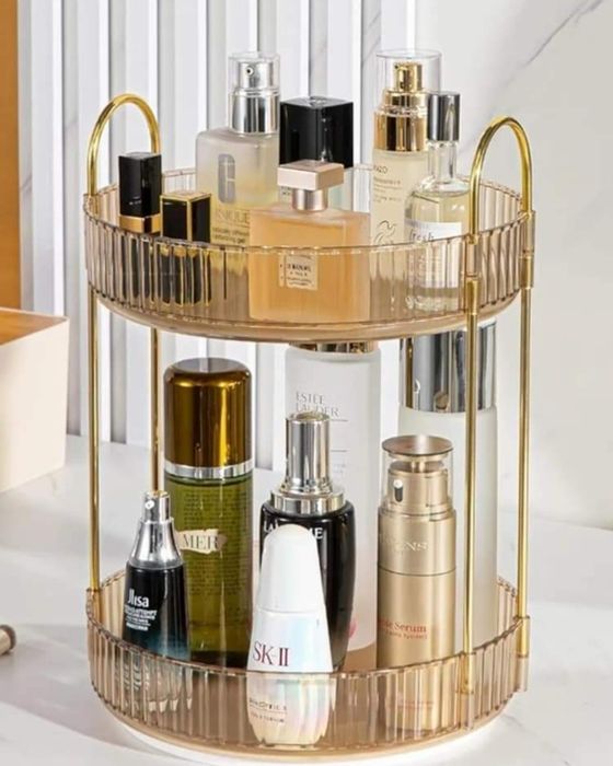 Органайзер за гримове на две нива