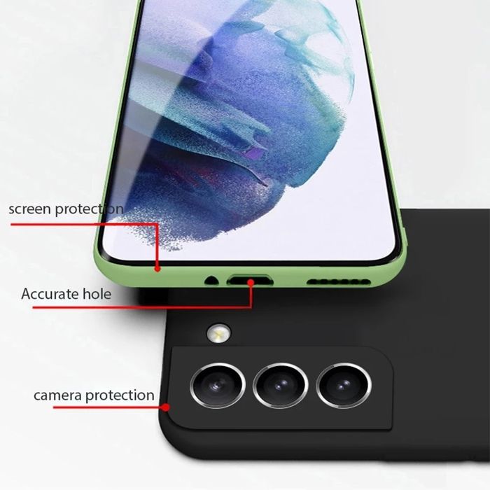 Матов Силиконов Кейс за Samsung Galaxy S21FE Fan Edition / S21 FE