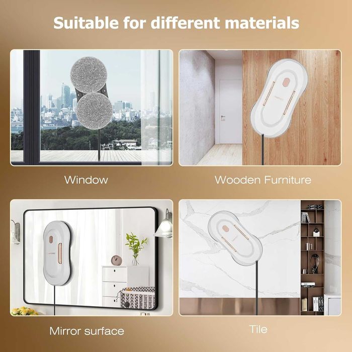 Робот за прозорци CHOVERY window cleaning robot,Гаранция