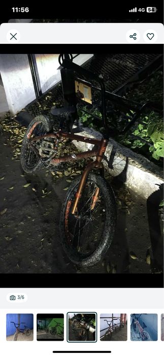 велосипед бмх трюковой