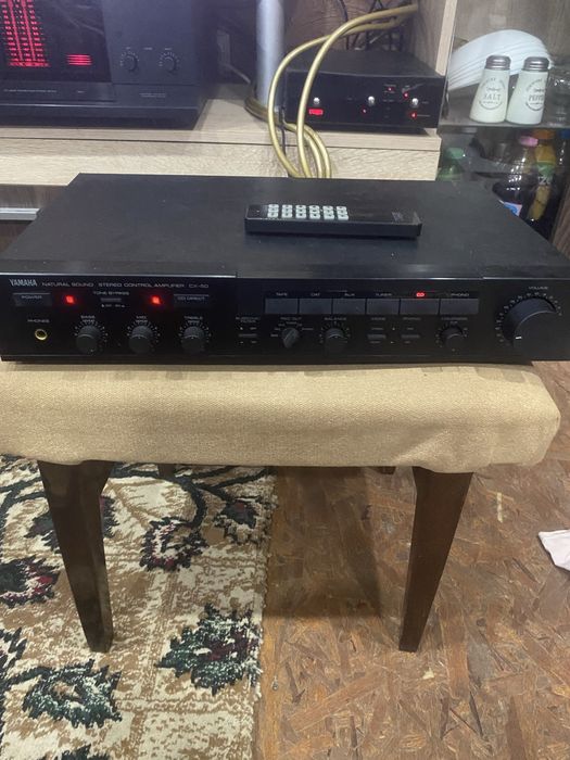 Стерио усилвател YAMAHA CX-50  i звукова карта REGA