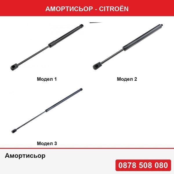 Амортисьор за Citroën - 3 модела