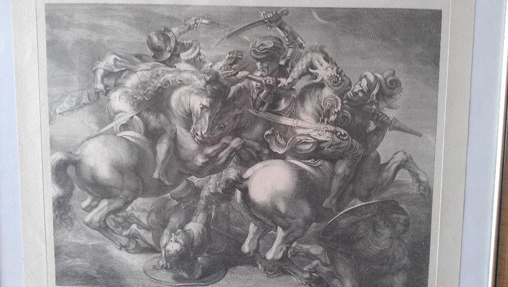 Картина Гравюра от 17 век ОРИГИНАЛ. Нещо УНИКАЛНО ! Чети описанието