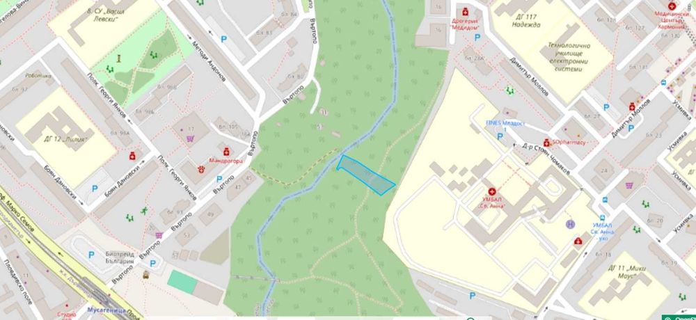 Продава се Парцел в София, Младост 1 - 2055 кв.м за 82 €/кв.м - Снимка #1