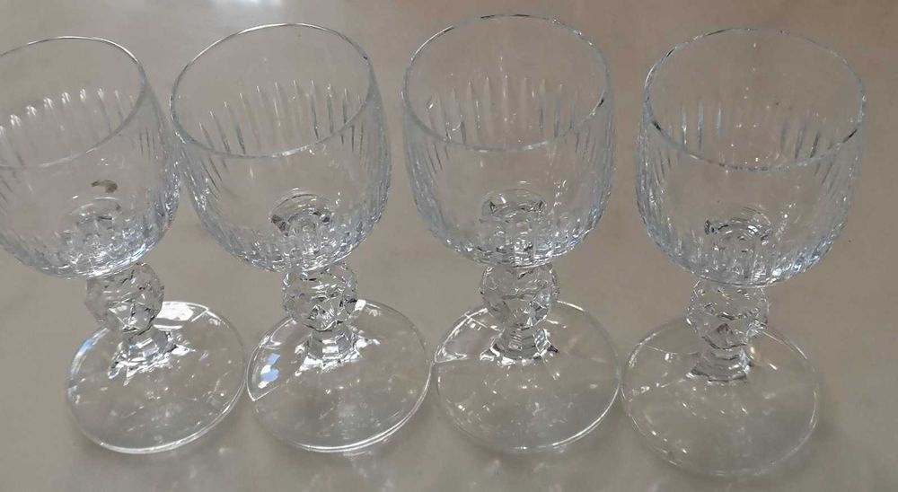 5 кристални чаши за алкохол НОВО