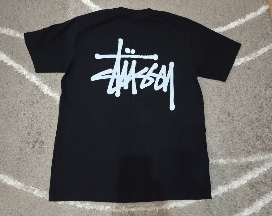 Stussy тениска черна