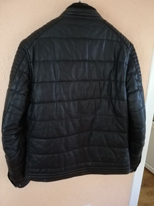 Geaca piele bărbati Zara Man M