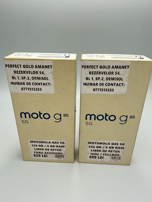 Motorola G85 256/8 GB Coduri 2552 si 2007