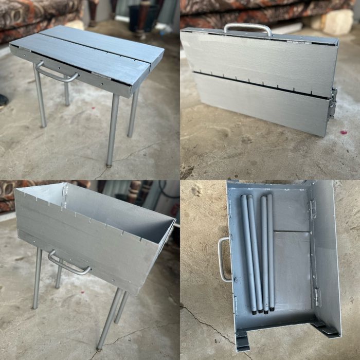 Чемодан мангал ручная.