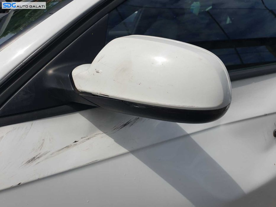 Oglinda Stanga Electrica Fara Pliere Electrica Fara Oglinda cu Defect Audi A4 B8 B8.5 FL Facelift 2012 - 2016 Culoare LY9C [C5455]