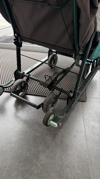 Санки теплые с колесами Nika