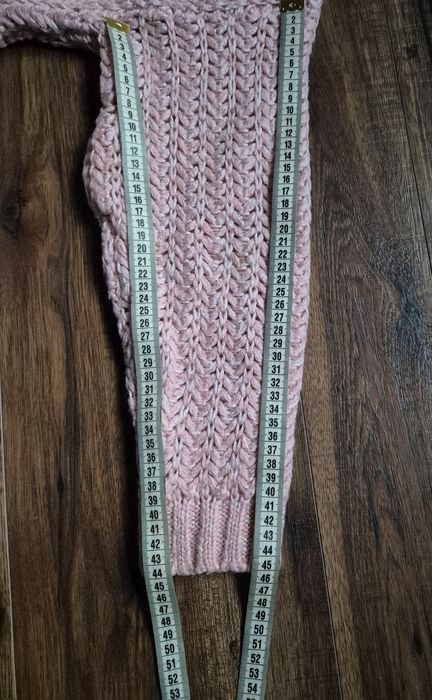 Pulover S oversize Mango roz