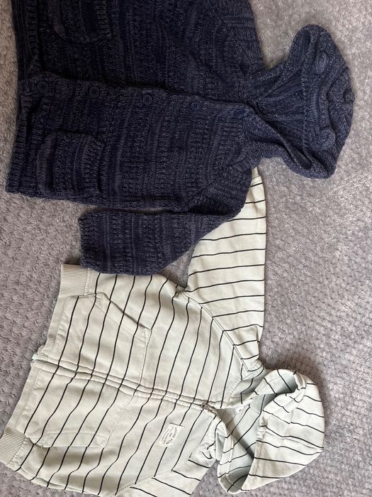 Жилетка George и суитчър ZARA, 12-18м.