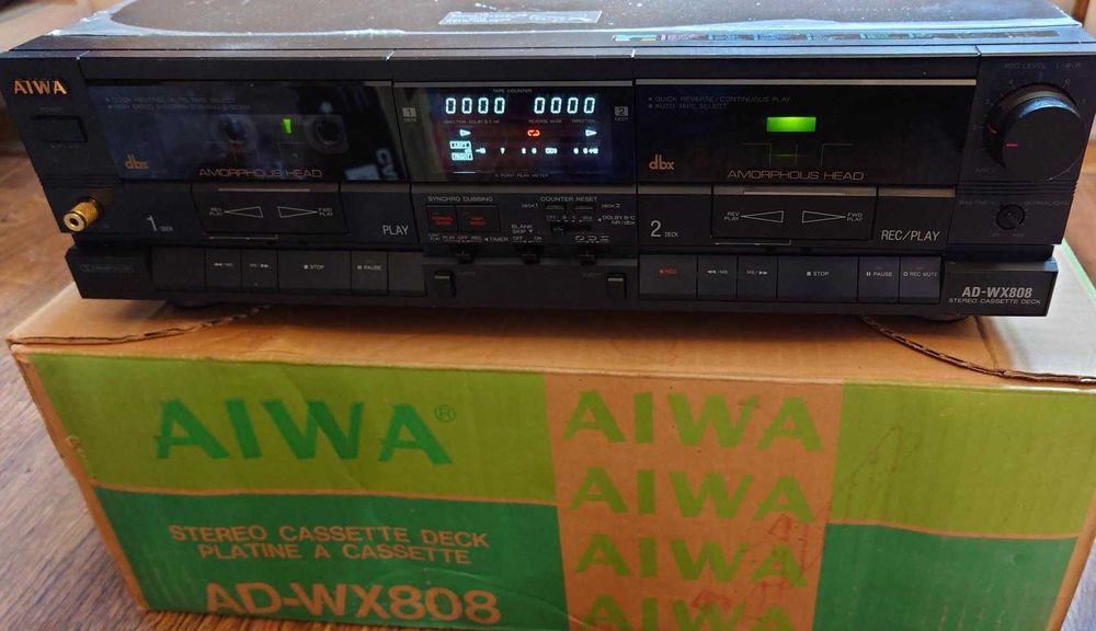 Deck Casetofon AIWA AD-WX808 partial functional