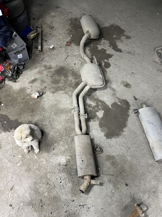 Глушитель мерс124 ке