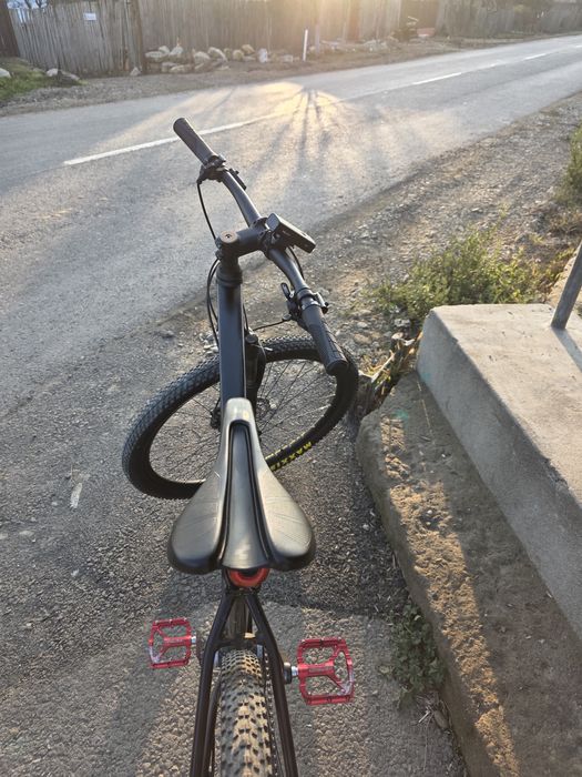 Bicicleta Cube MTB Hardtail Attention SL Black L Shimano 1x12 aluminiu